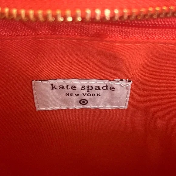 NWT Kate Spade Red/Orange Tote Bag - Picture 7 of 11